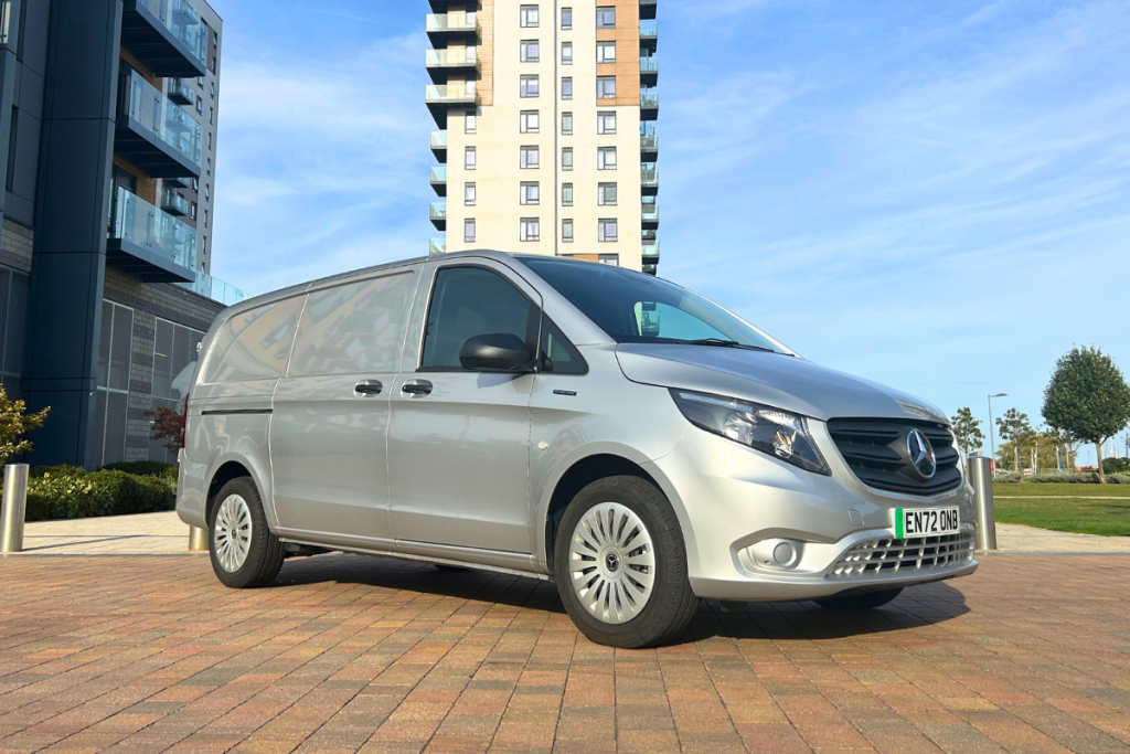 Hire a Mercedes eVito Panel Van - Electric Van Hire - EVision